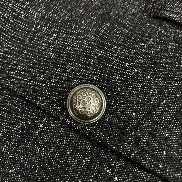 Jessica Simpson Blazer Womens 7/8 Black Colorblock Work Office Jacket Corpcore - Picture 16 of 16